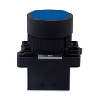 Botão De Impulso Plástico | Xb2-ea61 | Azul | 1na